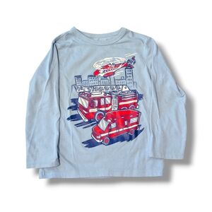 The Children's Place 3T Fire Truck Long Sleeve Shirt